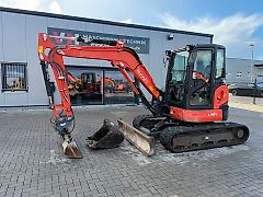 Kubota U48-4 Bagger, Minibagger 2019 1515h (32500€ netto)