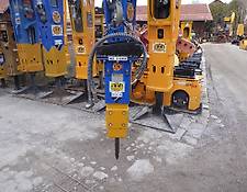 Rock - Hammer/ Hydraulik-Hammer HB 1/4 HD - Adapterplatten-Ausführung - Bagger: 1,2t-5t